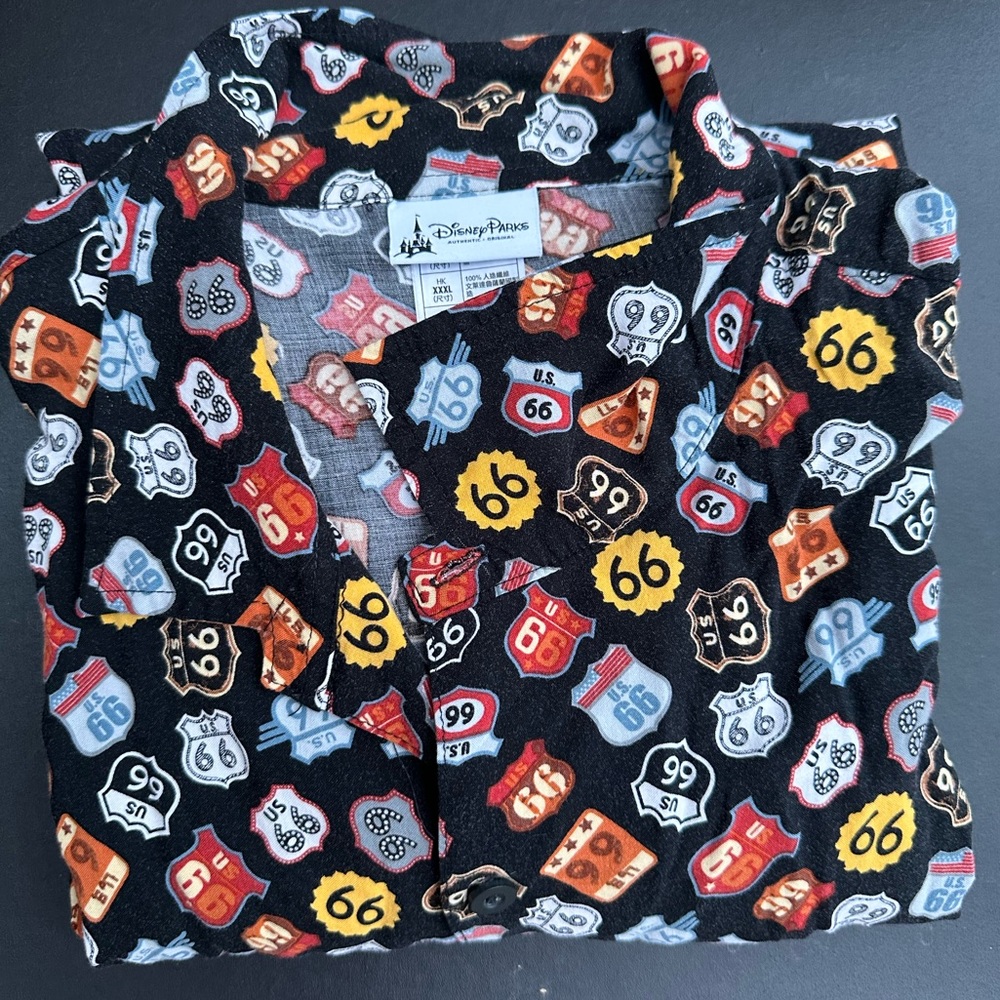 Men’s Disney Route 66 shirt XXL